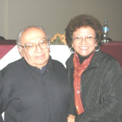 Padre Gustav Gutiérrez y Sonia Luz Carrillo