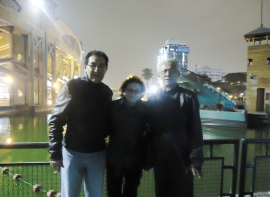Ricardo Falla Barreda, Sonia Luz Carrillo y Jorge Nájar. Parque de la Exposición, Lima 2013