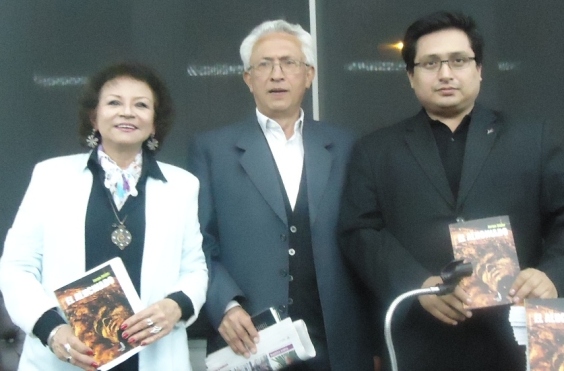 Jorge Nájar, Harold Alva  y Sonia Luz Carrillo