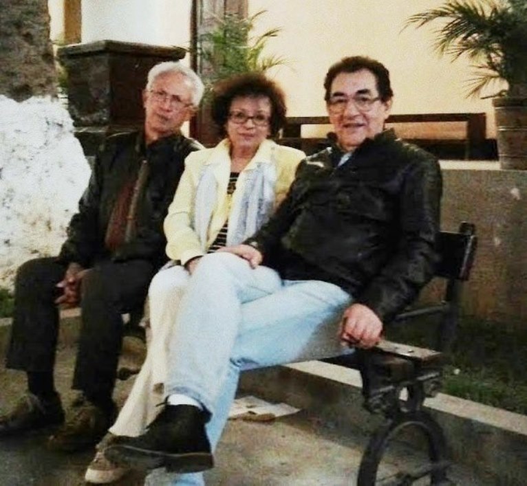 Jorge Nájar, Sonia Luz Carrillo y Ricardo Falla Barreda. Huánuco, 2016
